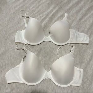 Elegant White Women's Bra Set (2 for1!)